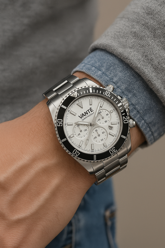 VANTÉ Velocity | Chronograph Steel Commander